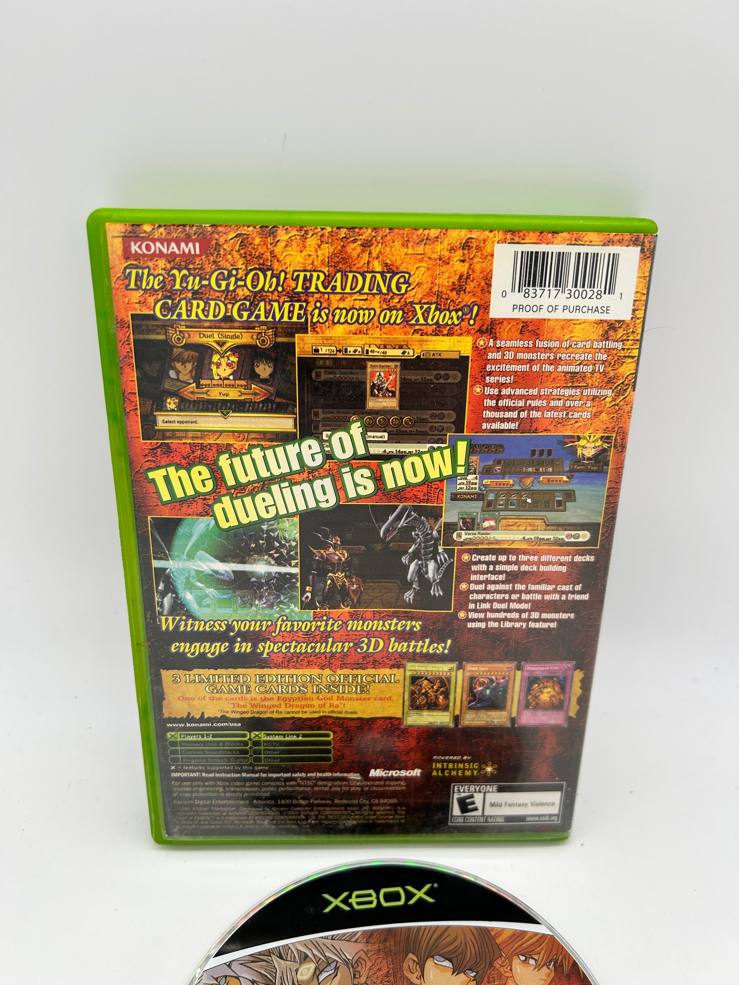 MICROSOFT XBOX ORIGINAL | YU-GI-OH THE DAWN OF DESTINY