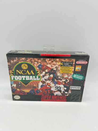 PiXEL-RETRO.COM : SUPER NINTENDO NES (SNES) NEW/SCELLED COMPLET CIB BOX MANUAL POSTER MAP GAME NTSC NCAA FOOTBALL