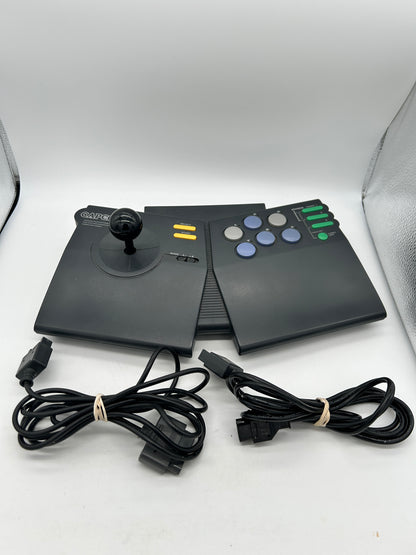 PiXEL-RETRO.COM : NINTENDO ENTERTAiNMENT SYSTEM SNES NES SUPER CONTROLLER JOYSTICK, NTSC CAPCOM FIGHTING POWER STICK