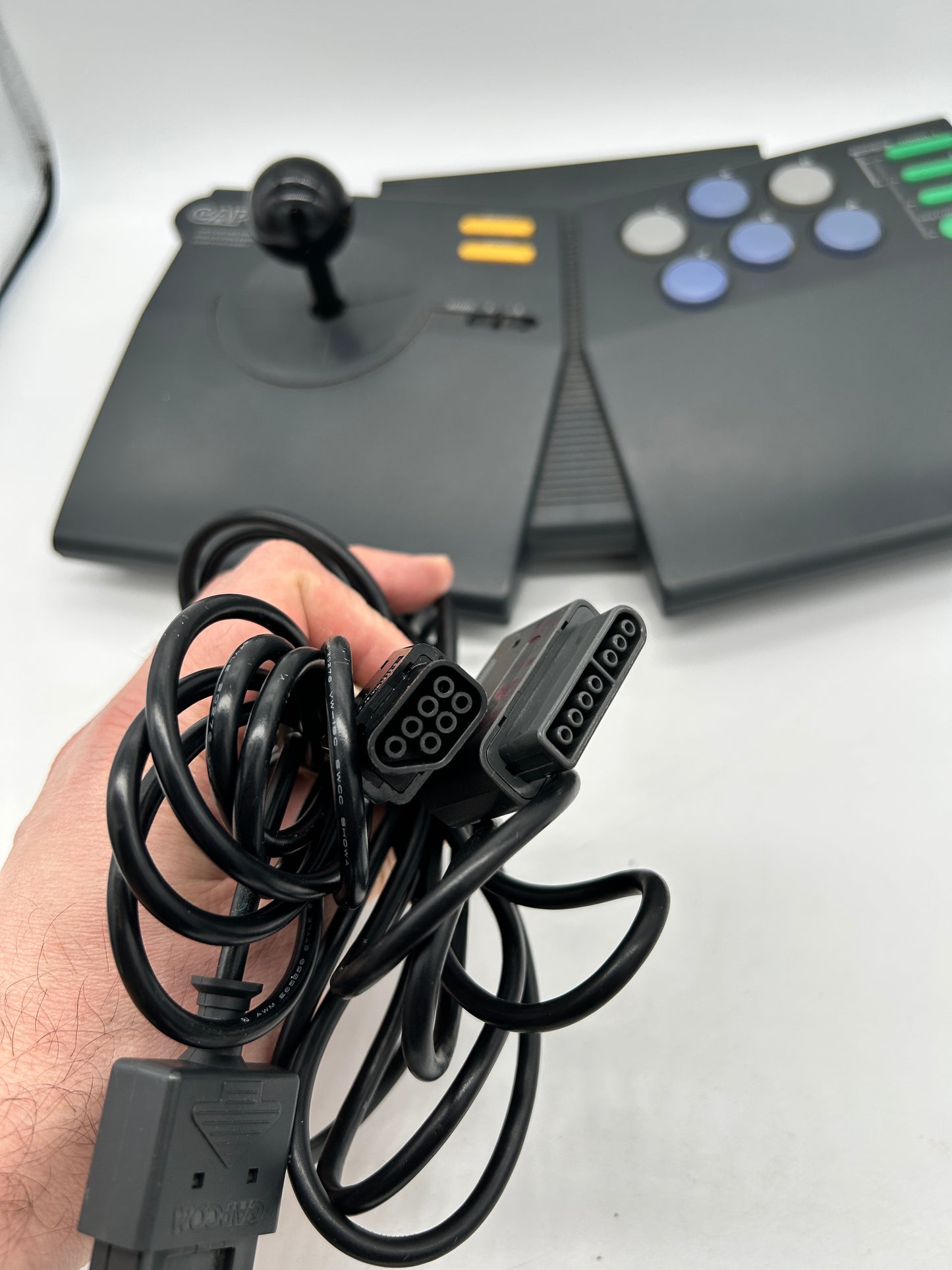 NiNTENDO [NES] & SUPER [SNES] | MANETTE JOYSTiCK CAPCOM FiGHTER POWER STiCK