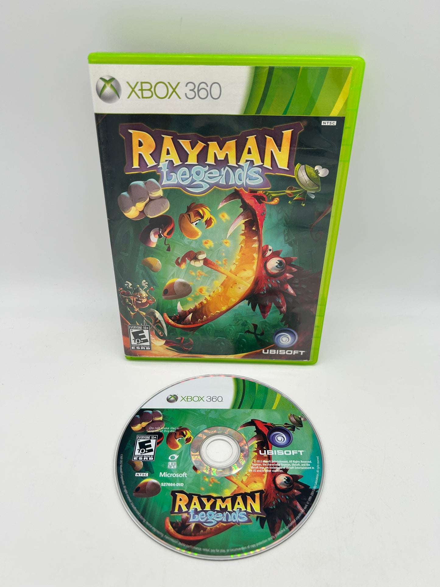 PiXEL-RETRO.COM : MICROSOFT XBOX 360 COMPLETE CIB BOX MANUAL GAME NTSC RAYMAN LEGENDS