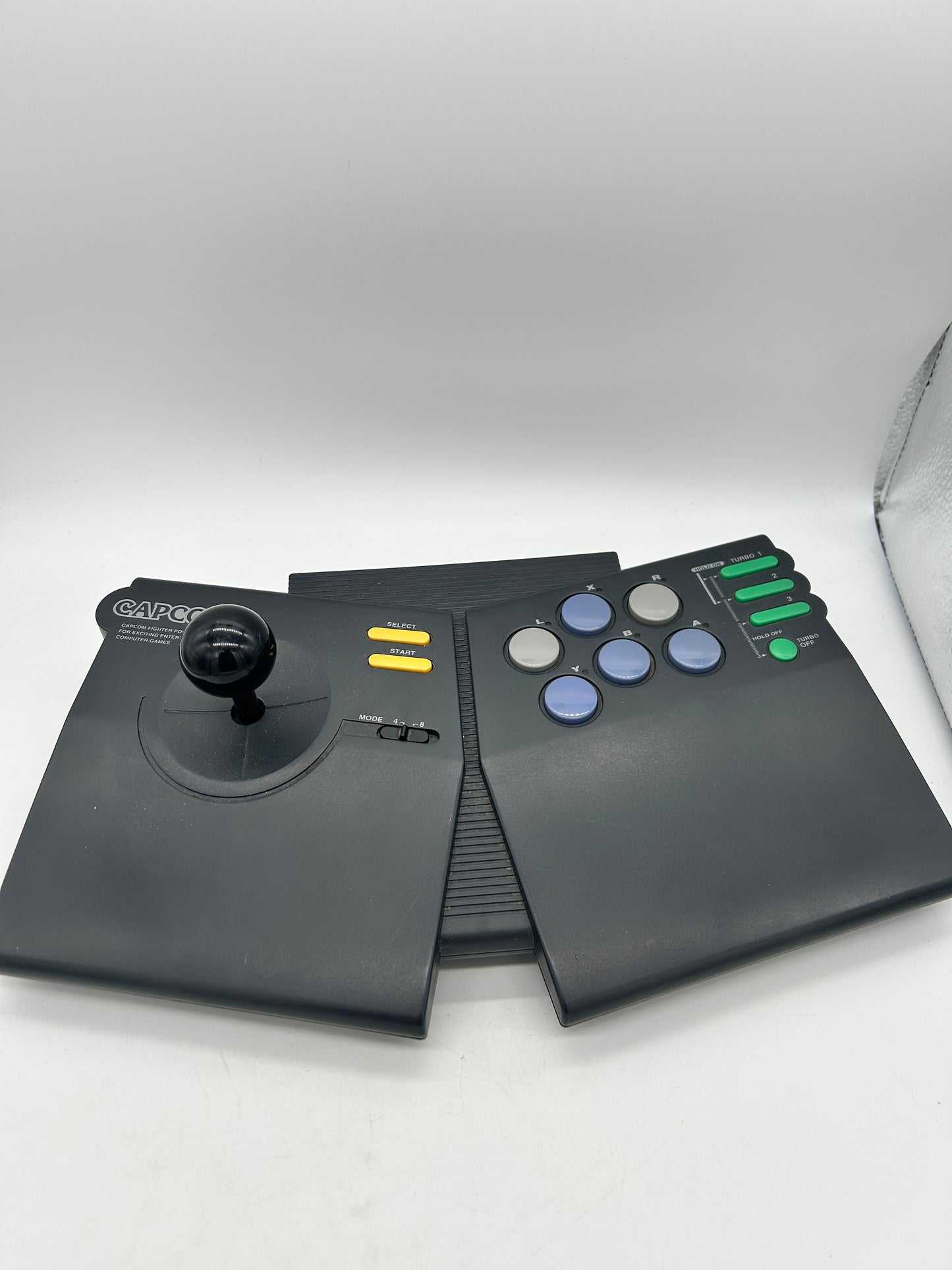 NiNTENDO [NES] & SUPER [SNES] | MANETTE JOYSTiCK CAPCOM FiGHTER POWER STiCK