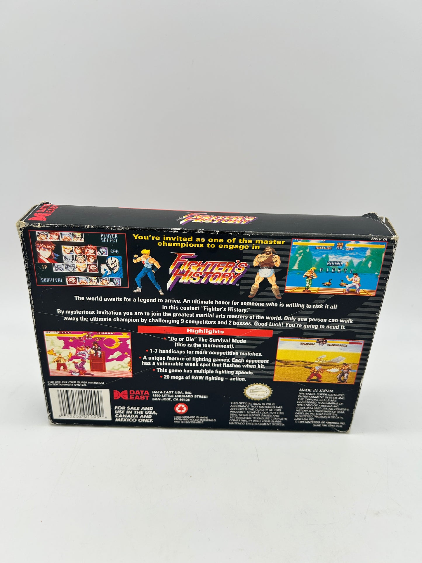 SUPER NiNTENDO [SNES] | FiGHTERS HiSTORY