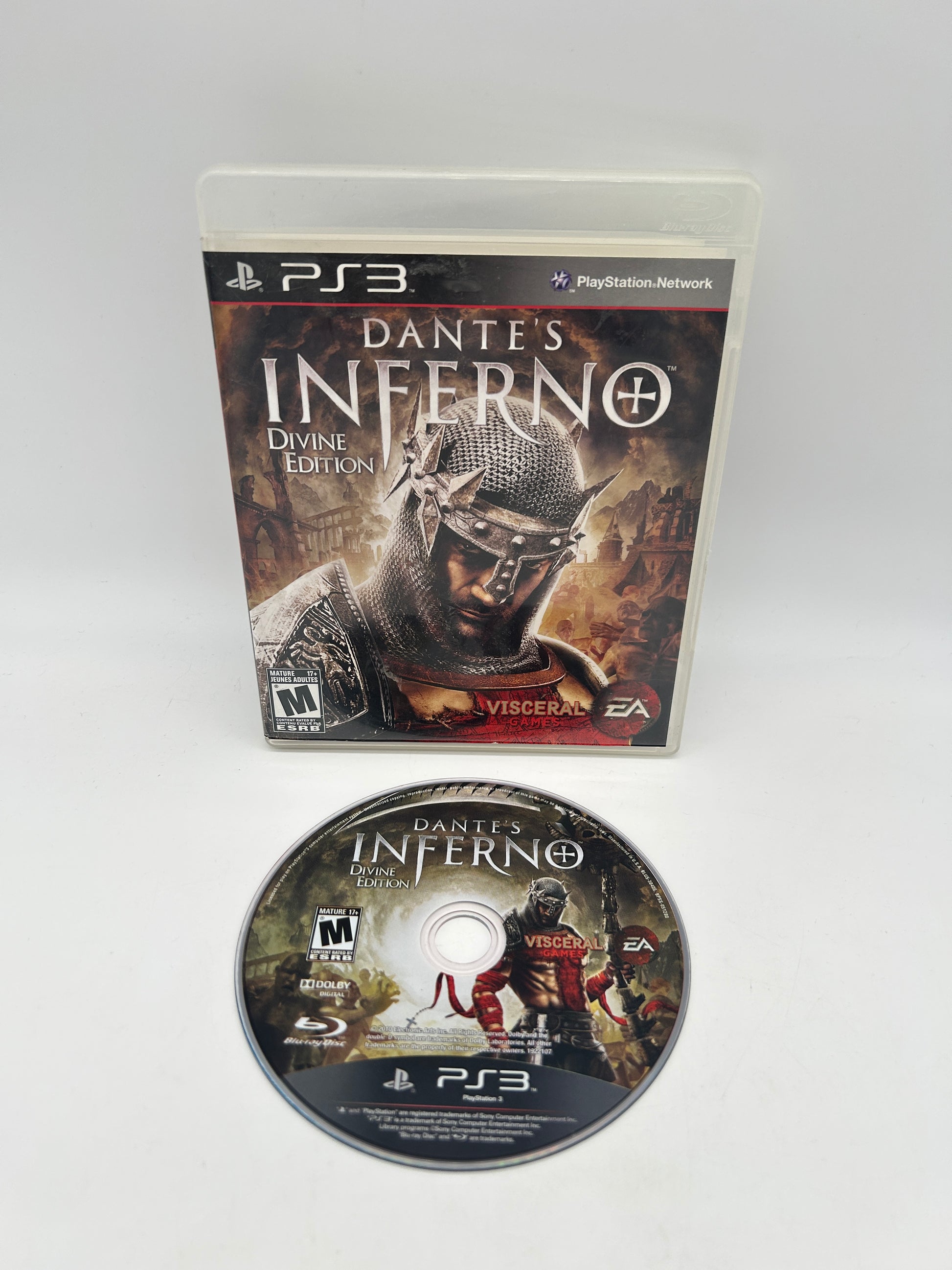 PiXEL-RETRO.COM : SONY PLAYSTATION 3 (PS3) COMPLET CIB BOX MANUAL GAME NTSC DANTE'S INFERNO