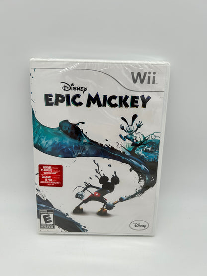 PiXEL-RETRO.COM : NINTENDO WII COMPLET CIB BOX MANUAL GAME NTSC EPIC MICKEY