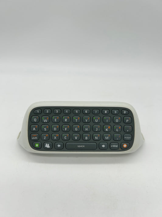 PiXEL-RETRO.COM : MICROSOFT XBOX 360 WIRELESS KEYPAD CHAT PAD KEYBOARD NTSC MODEL X814365-001