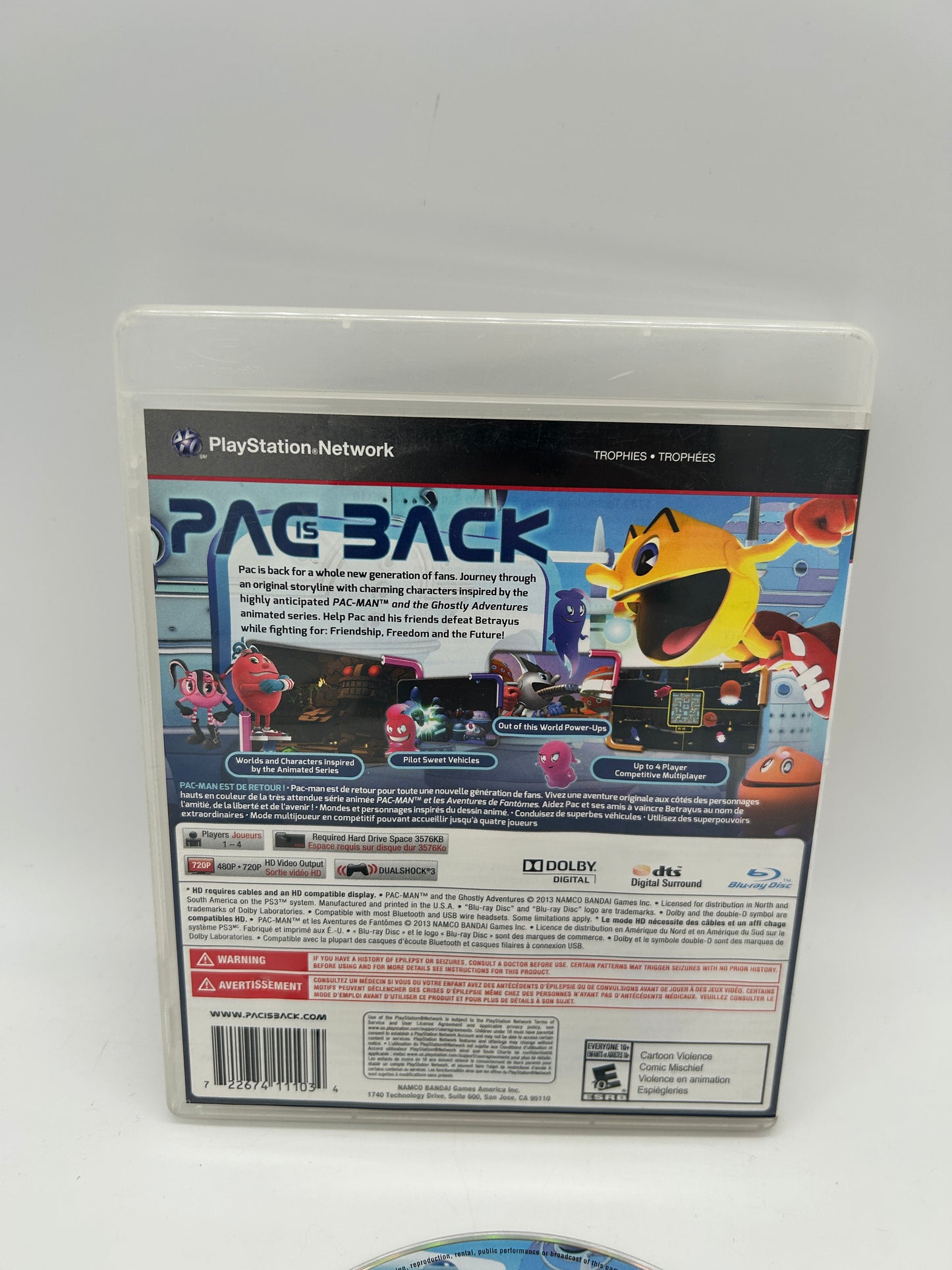SONY PLAYSTATiON 3 [PS3] | PAC-MAN AND THE GHOSTLY ADVENTURES