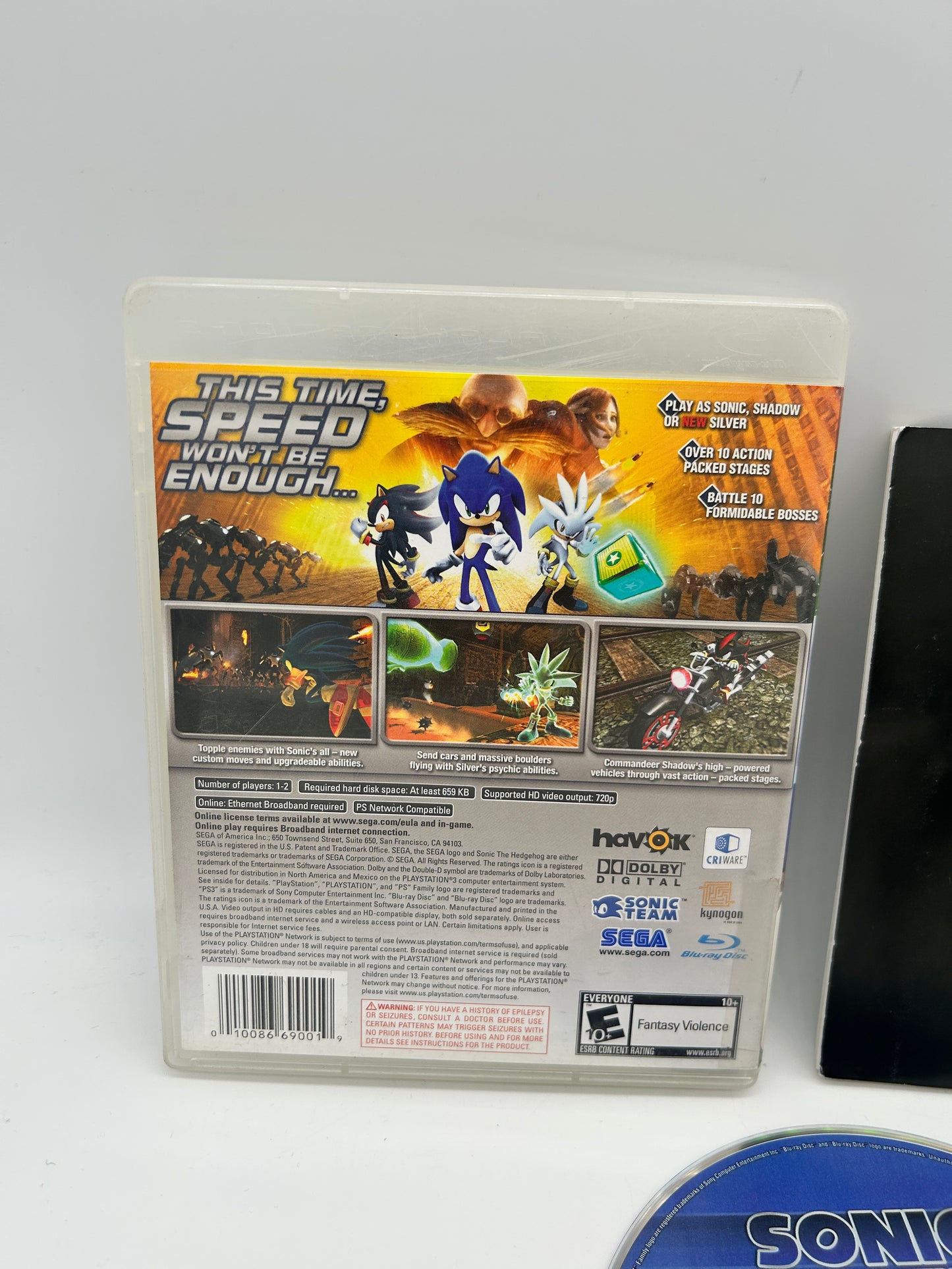 SONY PLAYSTATiON 3 [PS3] | SONiC THE HEDGEHOG