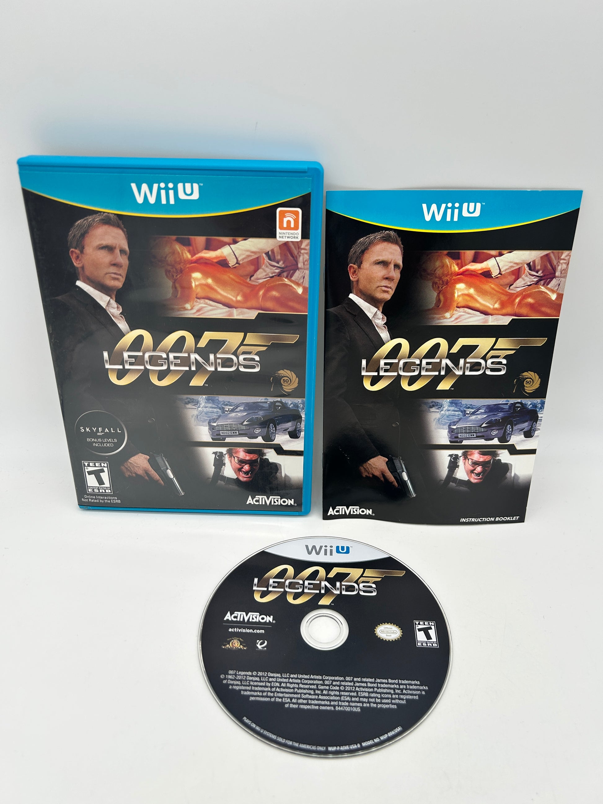 PiXEL-RETRO.COM : NINTENDO WII U COMPLET CIB BOX MANUAL GAME NTSC 007 LEGENDS