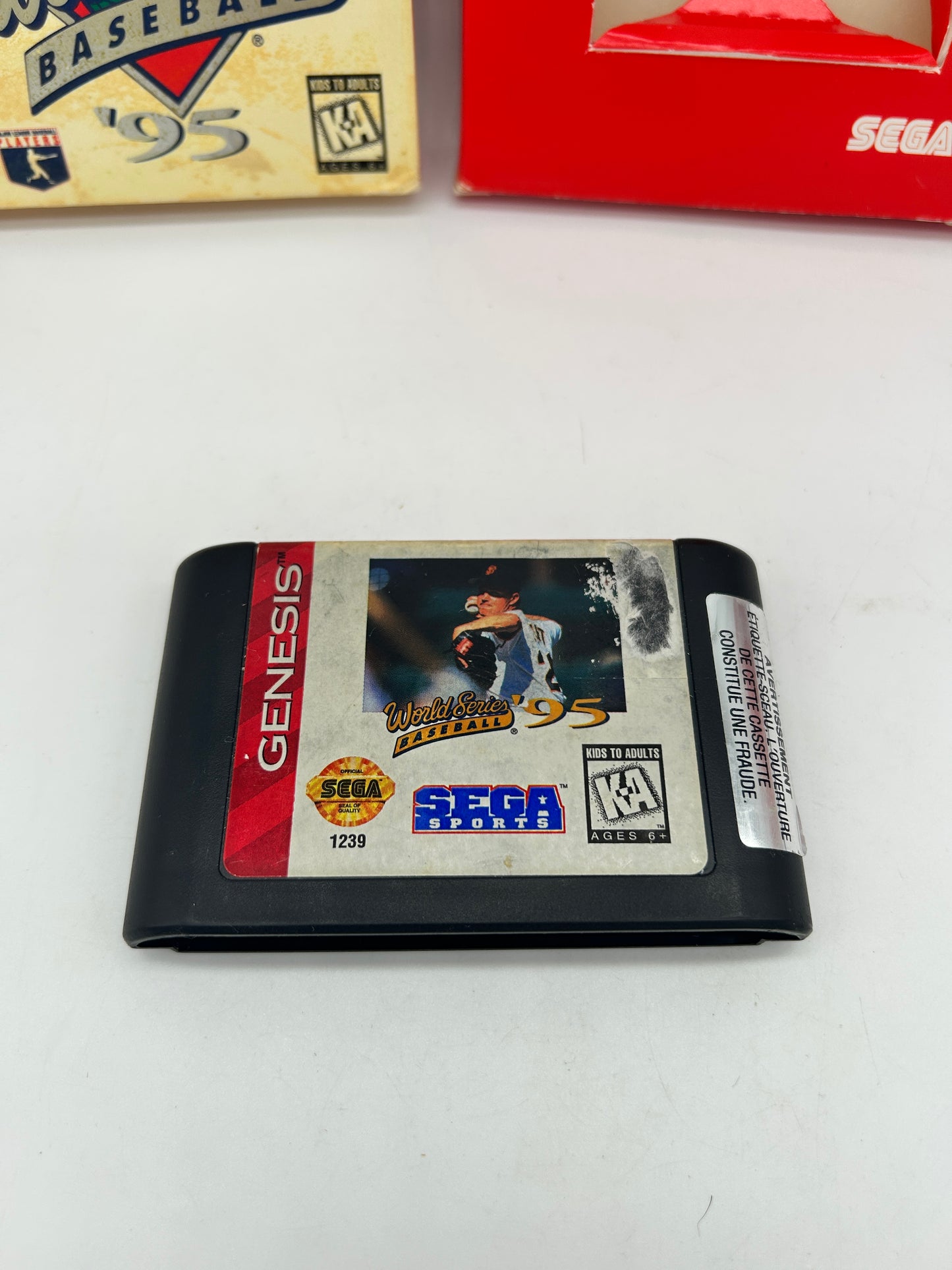 SEGA GENESiS | WORLD SERIES BASEBALL 95