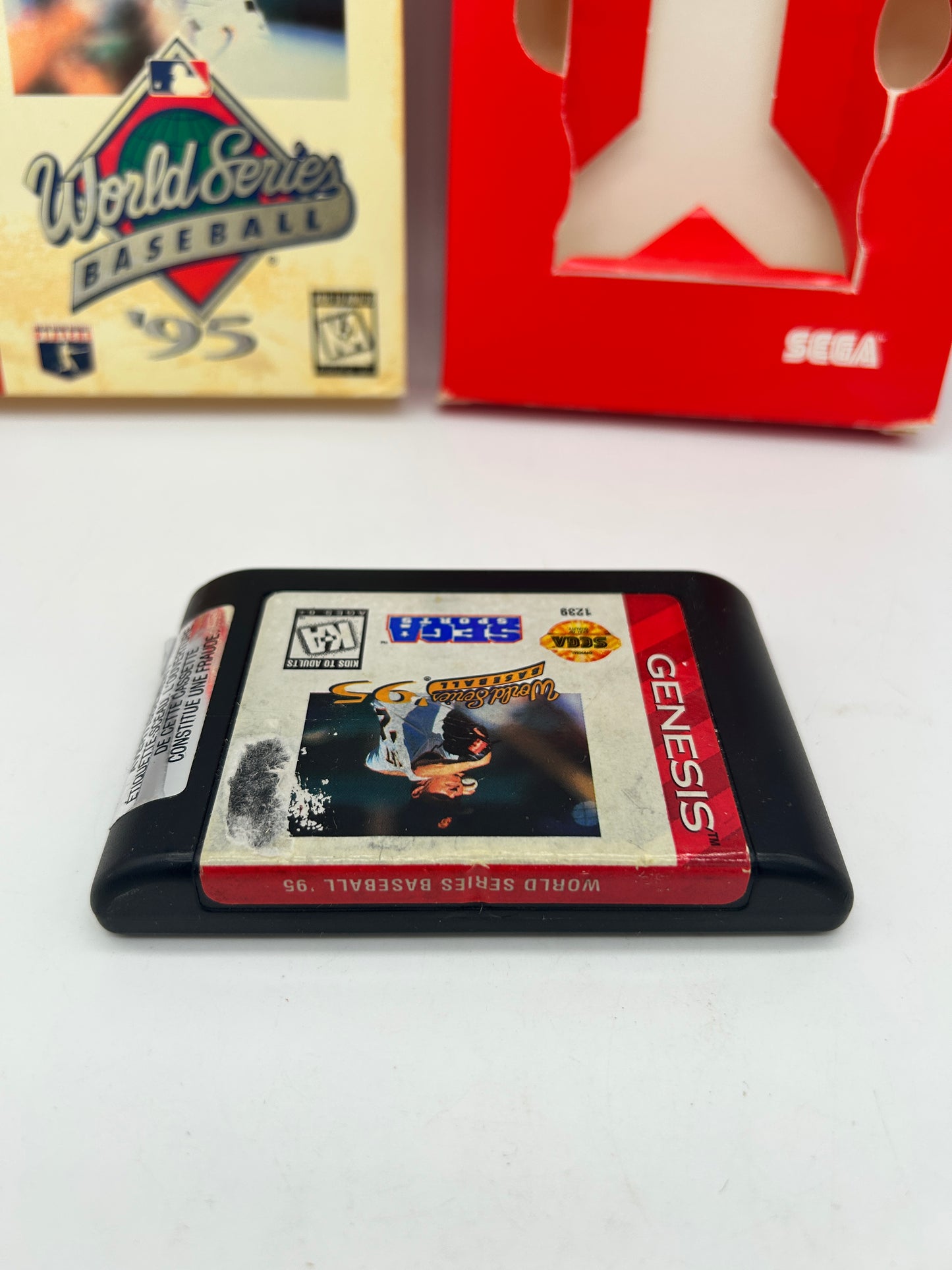 SEGA GENESiS | WORLD SERIES BASEBALL 95
