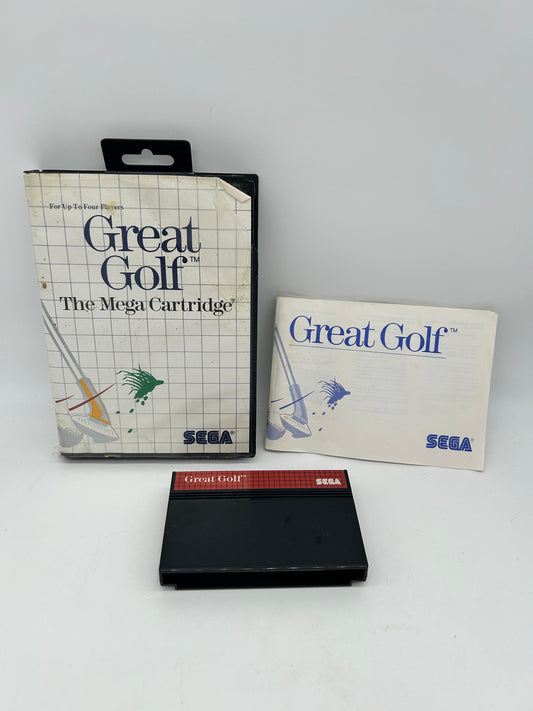 PiXEL-RETRO.COM : SEGA MASTER GAME NTSC GREAT GOLF