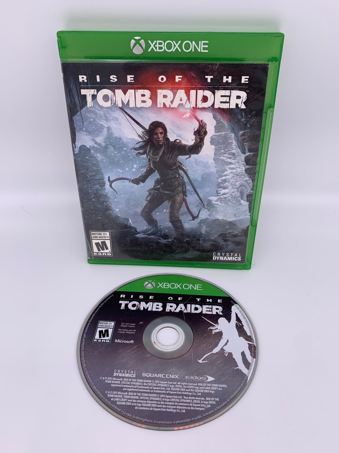 PiXEL-RETRO.COM : MICROSOFT XBOX ONE COMPLETE CIB BOX MANUAL GAME NTSC RISE OF THE TOMB RAIDER