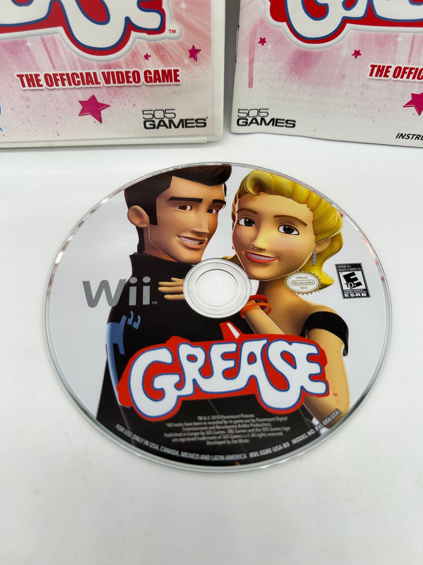 NiNTENDO Wii | GREASE THE OFFiCiAL ViDEO GAME