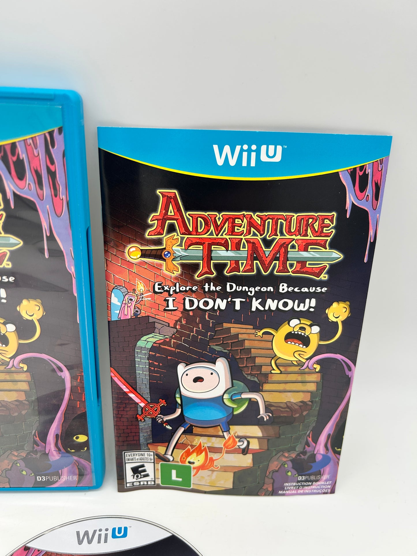 NiNTENDO Wii U | ADVENTURE TIME EXPLORE THE DUNGEON BECAUSE I DON'T KNOW