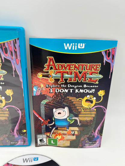 NiNTENDO Wii U | ADVENTURE TIME EXPLORE THE DUNGEON BECAUSE I DON'T KNOW