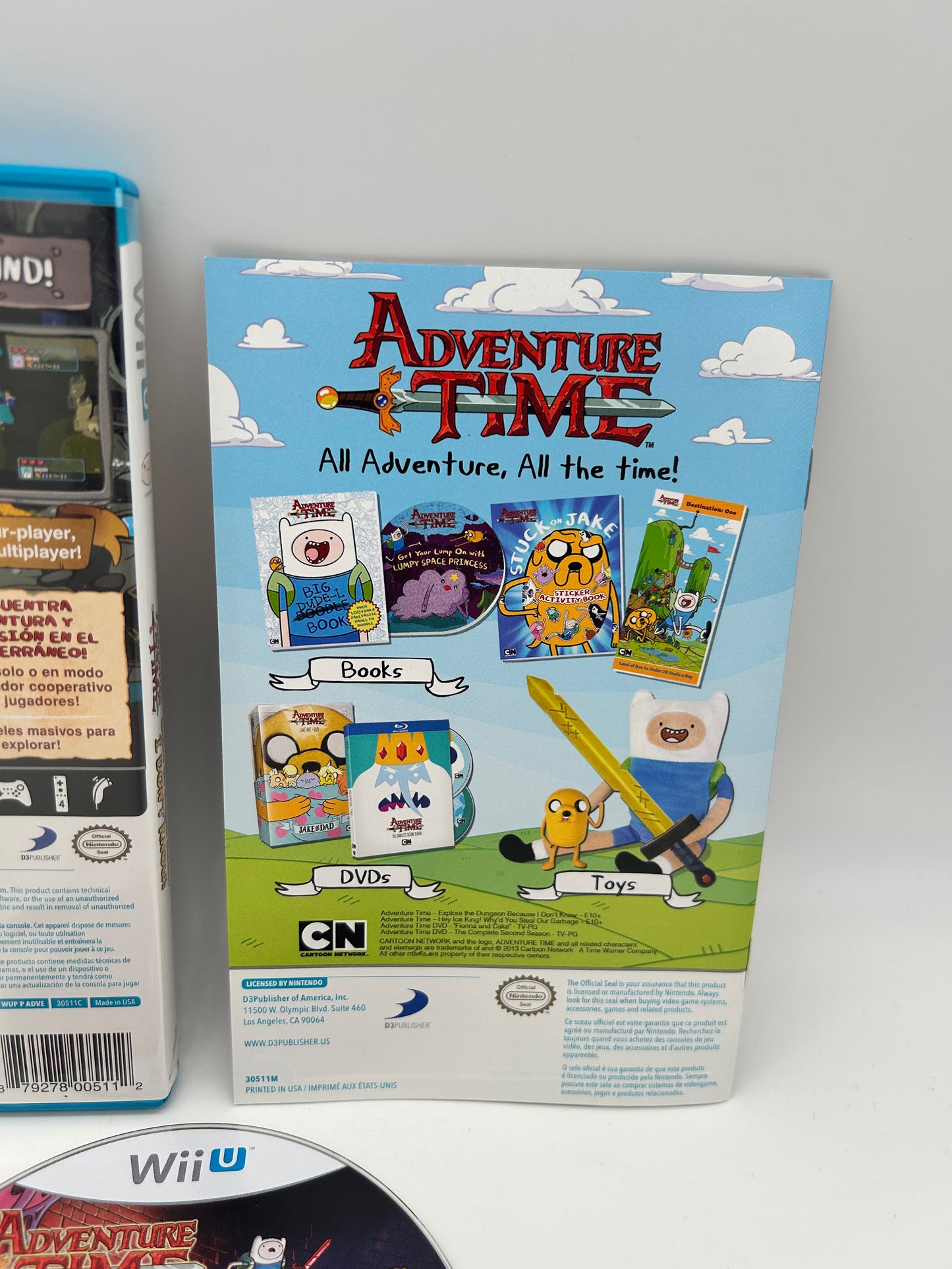 NiNTENDO Wii U | ADVENTURE TIME EXPLORE THE DUNGEON BECAUSE I DON'T KNOW