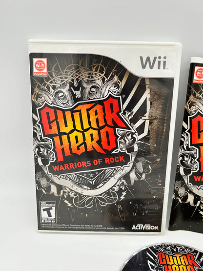 NiNTENDO Wii | GUITAR HERO WARRIORS OF ROCK