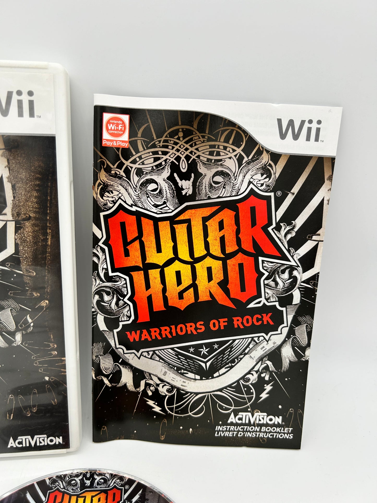 NiNTENDO Wii | GUITAR HERO WARRIORS OF ROCK