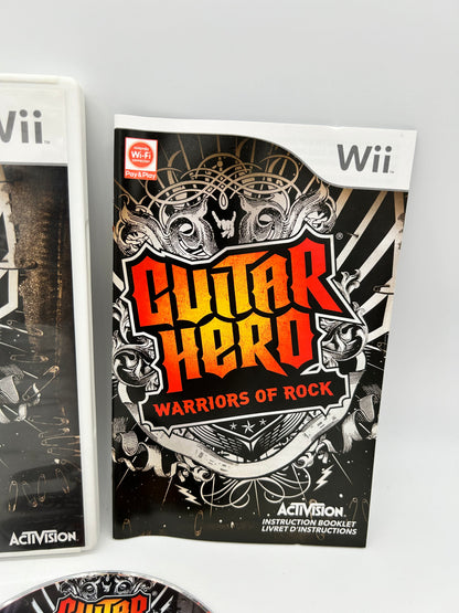 NiNTENDO Wii | GUiTAR HERO WARRiORS OF ROCK