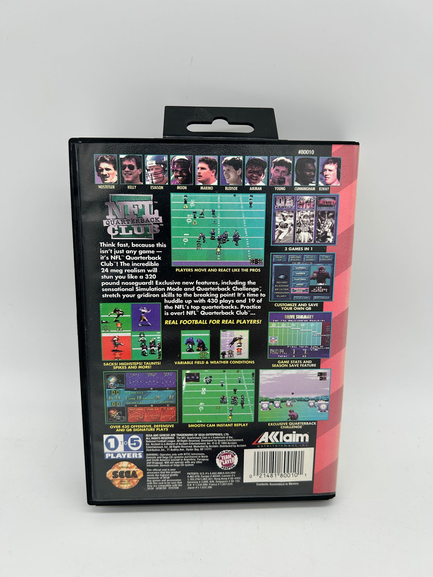 SEGA GENESiS | NFL QUATERBACK CLUB