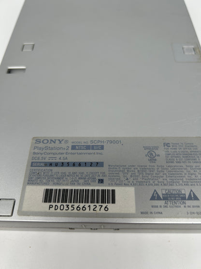 SONY PLAYSTATiON 2 [PS2] CONSOLE | ORiGiNALE SLIM SILVER (PLATiNUM SLiM VERSiON) | SCPH-79001