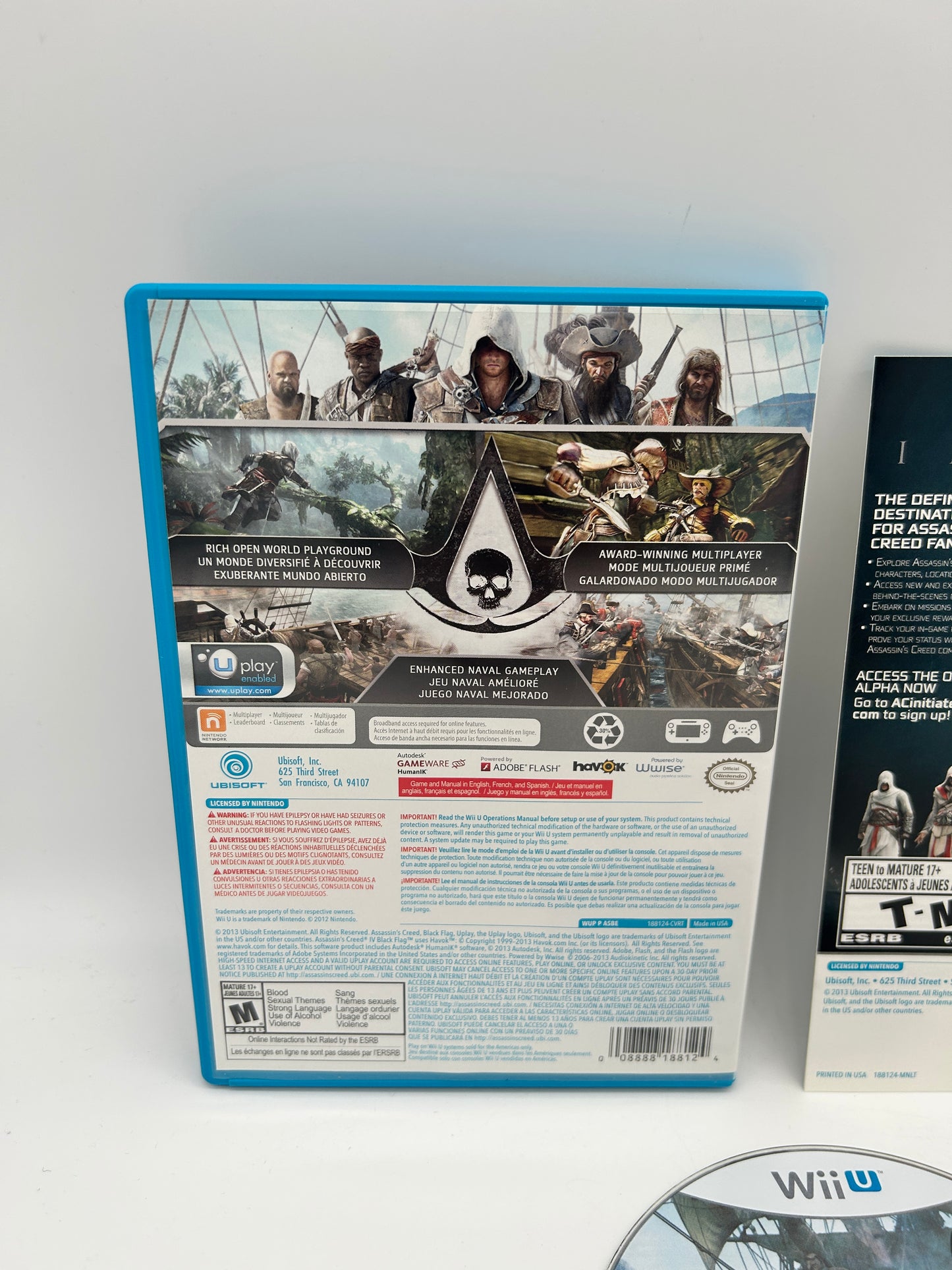 NiNTENDO Wii U | ASSASSiNS CREED IV BLACK FLAG