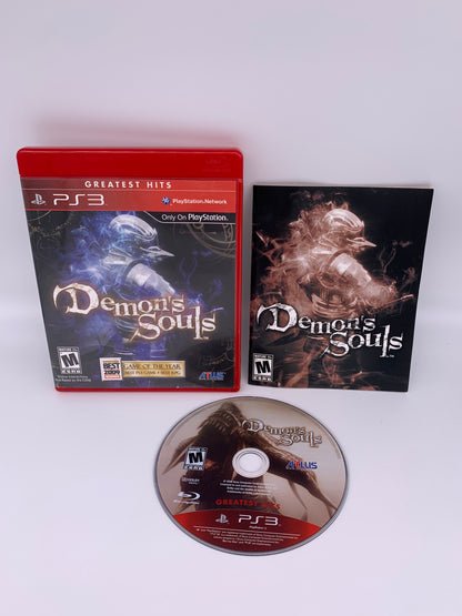 PiXEL-RETRO.COM : SONY PLAYSTATION 3 (PS3) COMPLET CIB BOX MANUAL GAME NTSC DEMON'S SOULS