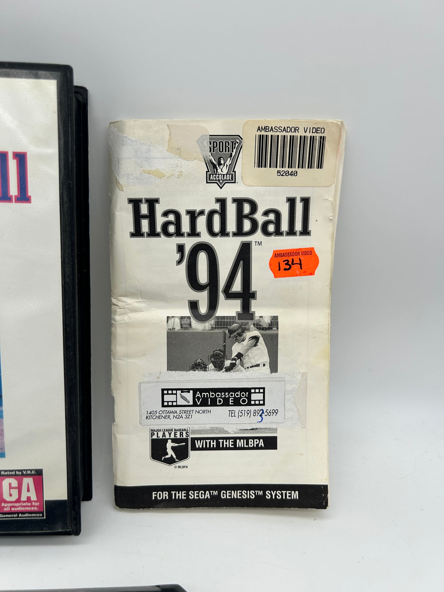 SEGA GENESIS | HARDBALL 94