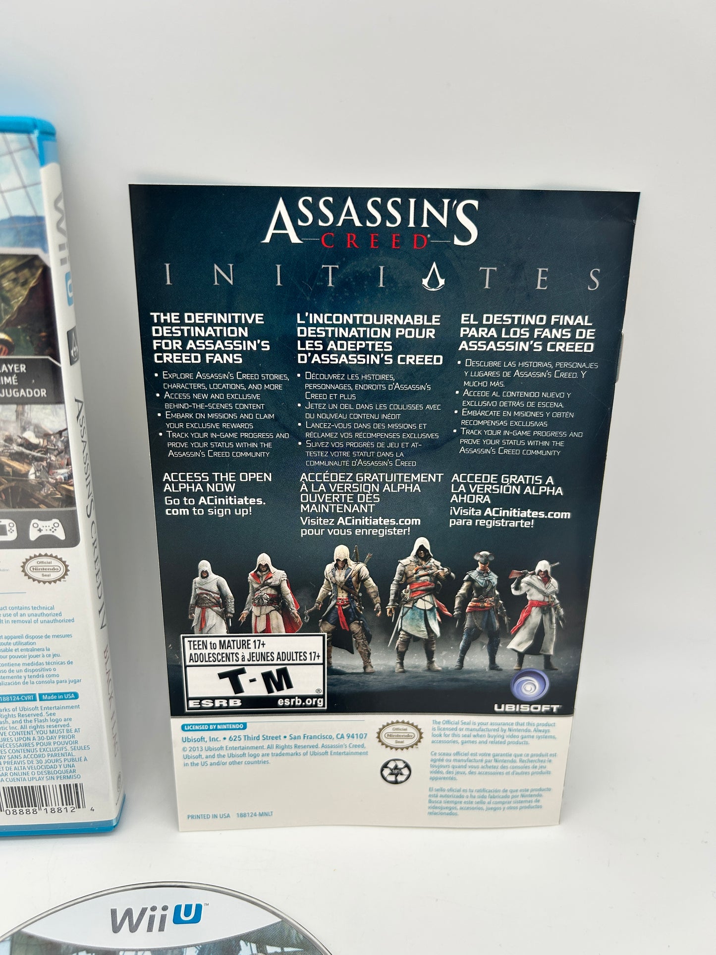 NiNTENDO Wii U | ASSASSiNS CREED IV BLACK FLAG