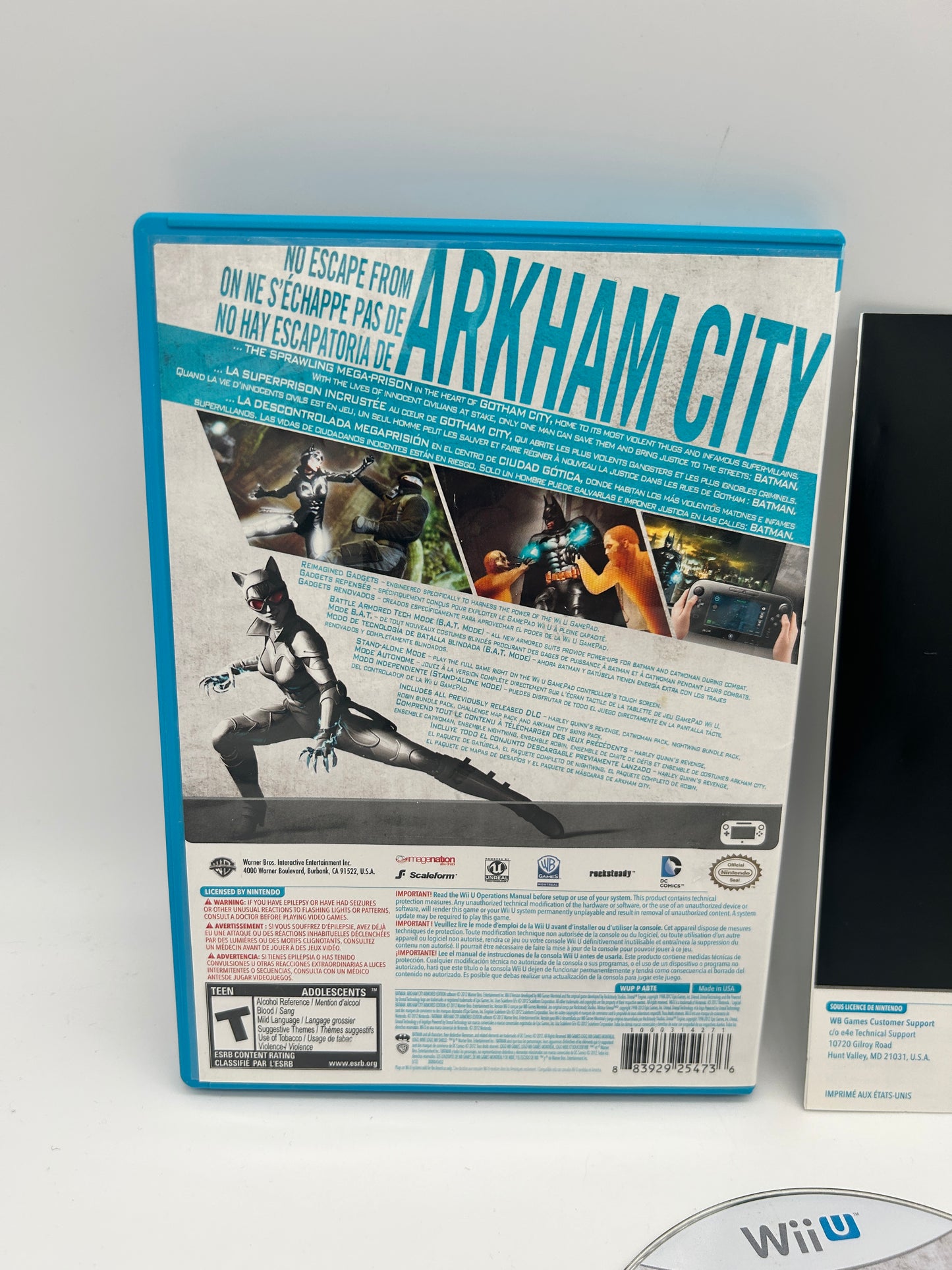 NiNTENDO Wii U | BATMAN ARKHAM CiTY | ARMORED EDiTiON