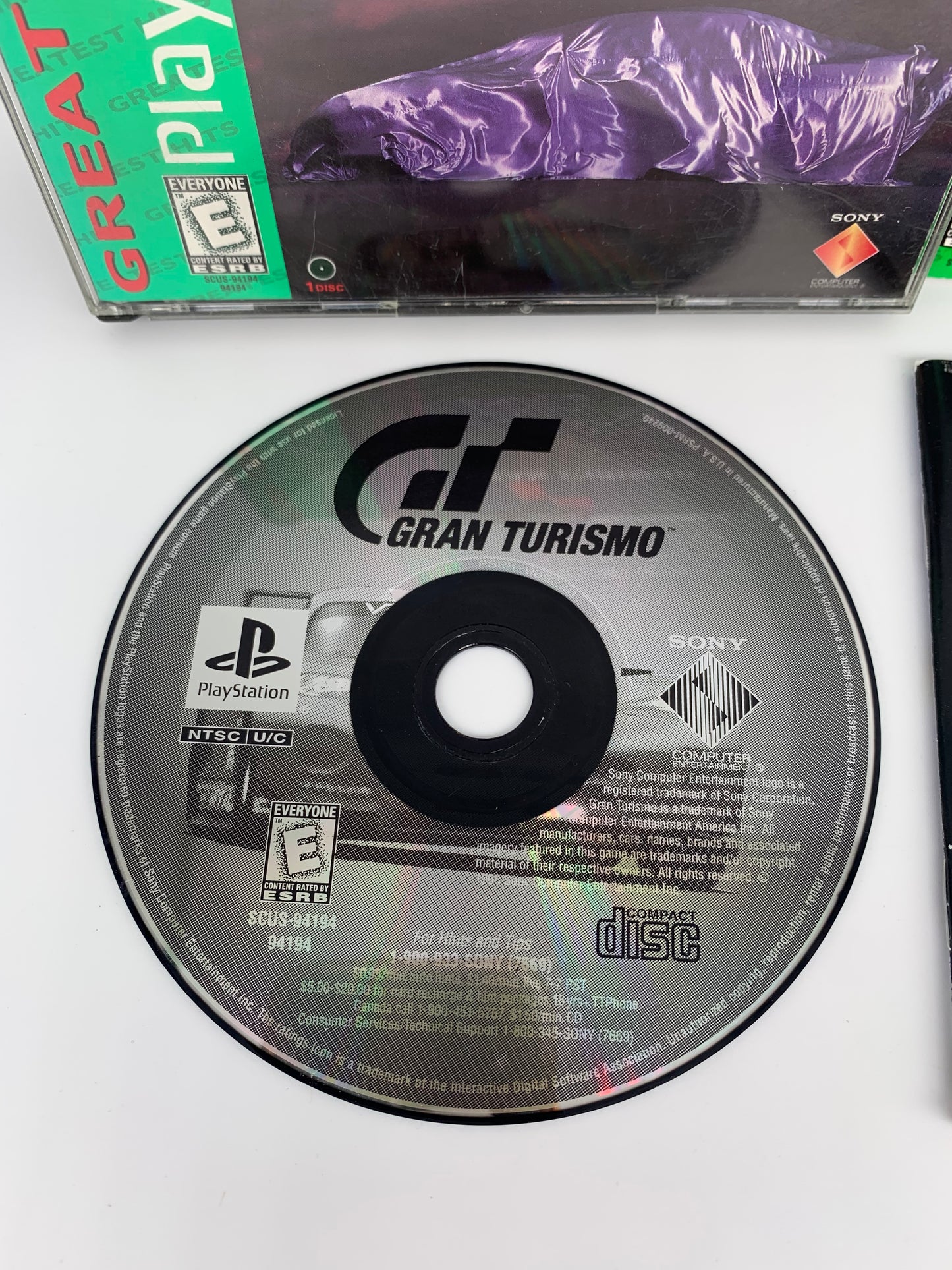 SONY PLAYSTATiON [PS1] | GRAN TURiSMO GT | GREATEST HiTS