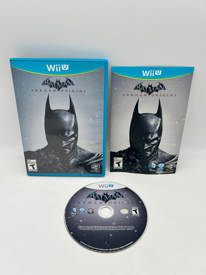 PiXEL-RETRO.COM : NINTENDO WII U COMPLET CIB BOX MANUAL GAME NTSC SUPER BATMAN ARKHAM ORIGINS