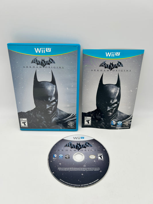 PiXEL-RETRO.COM : NINTENDO WII U COMPLET CIB BOX MANUAL GAME NTSC SUPER BATMAN ARKHAM ORIGINS