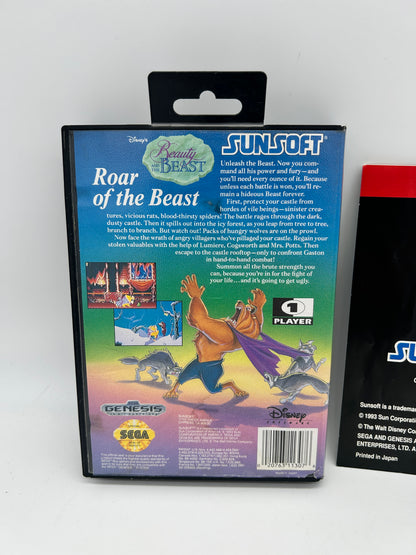 SEGA GENESiS | BEAUTY AND THE BEAST ROAR OF THE BEAST