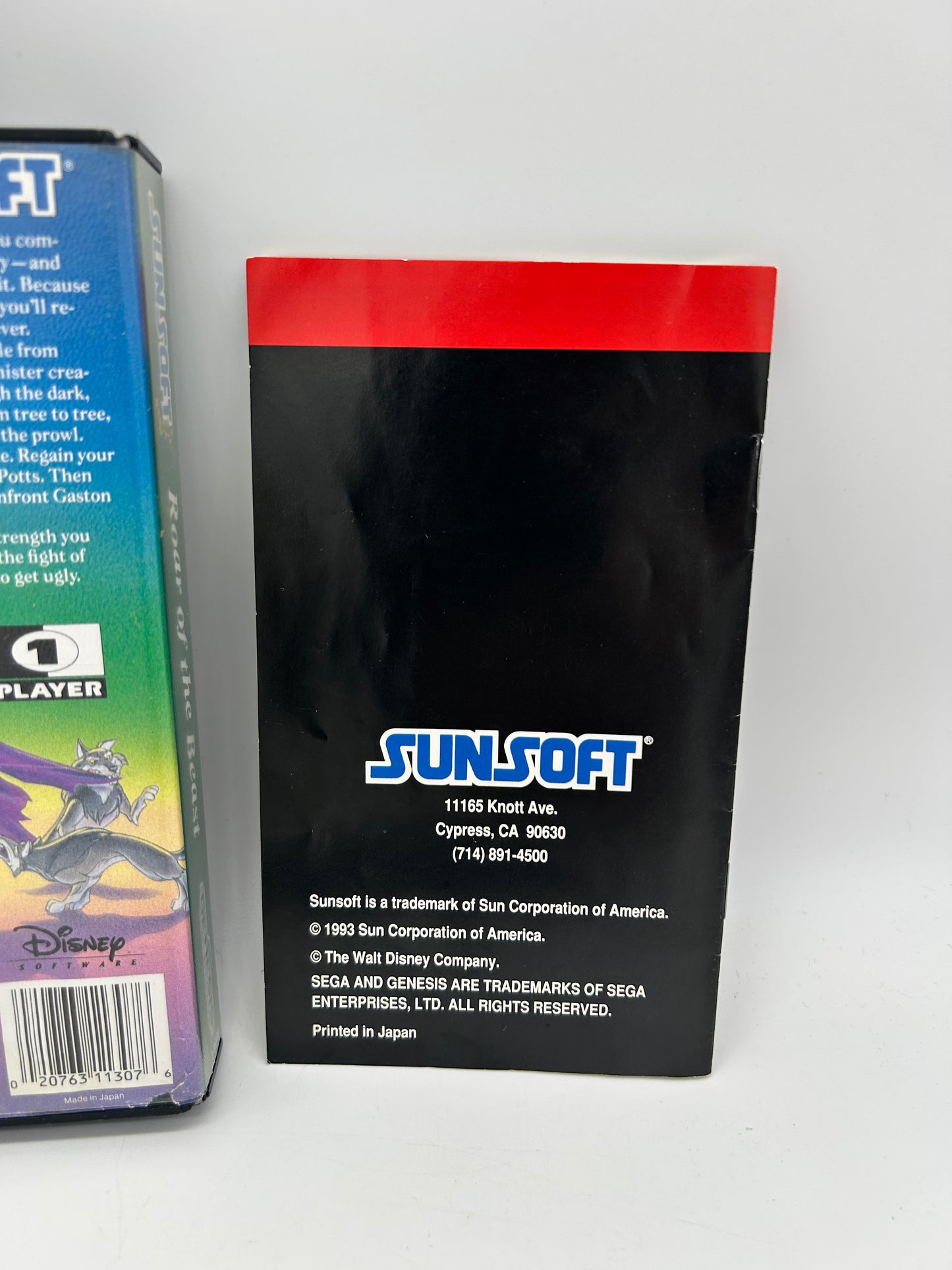 SEGA GENESiS | BEAUTY AND THE BEAST ROAR OF THE BEAST