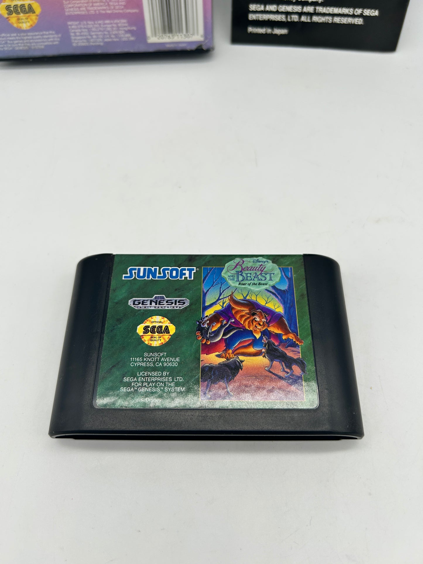 SEGA GENESiS | BEAUTY AND THE BEAST ROAR OF THE BEAST