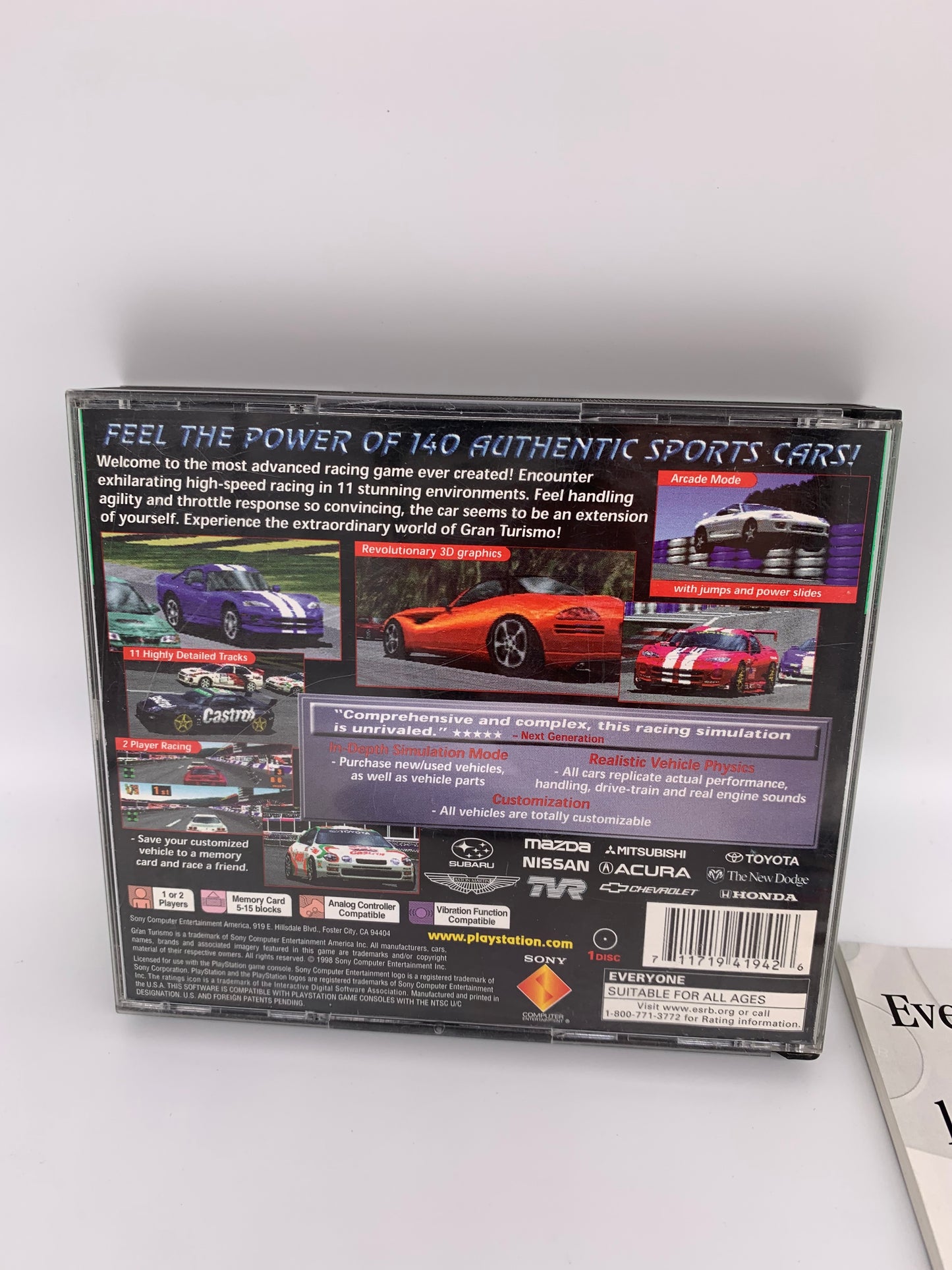 SONY PLAYSTATiON [PS1] | GRAN TURiSMO GT | GREATEST HiTS