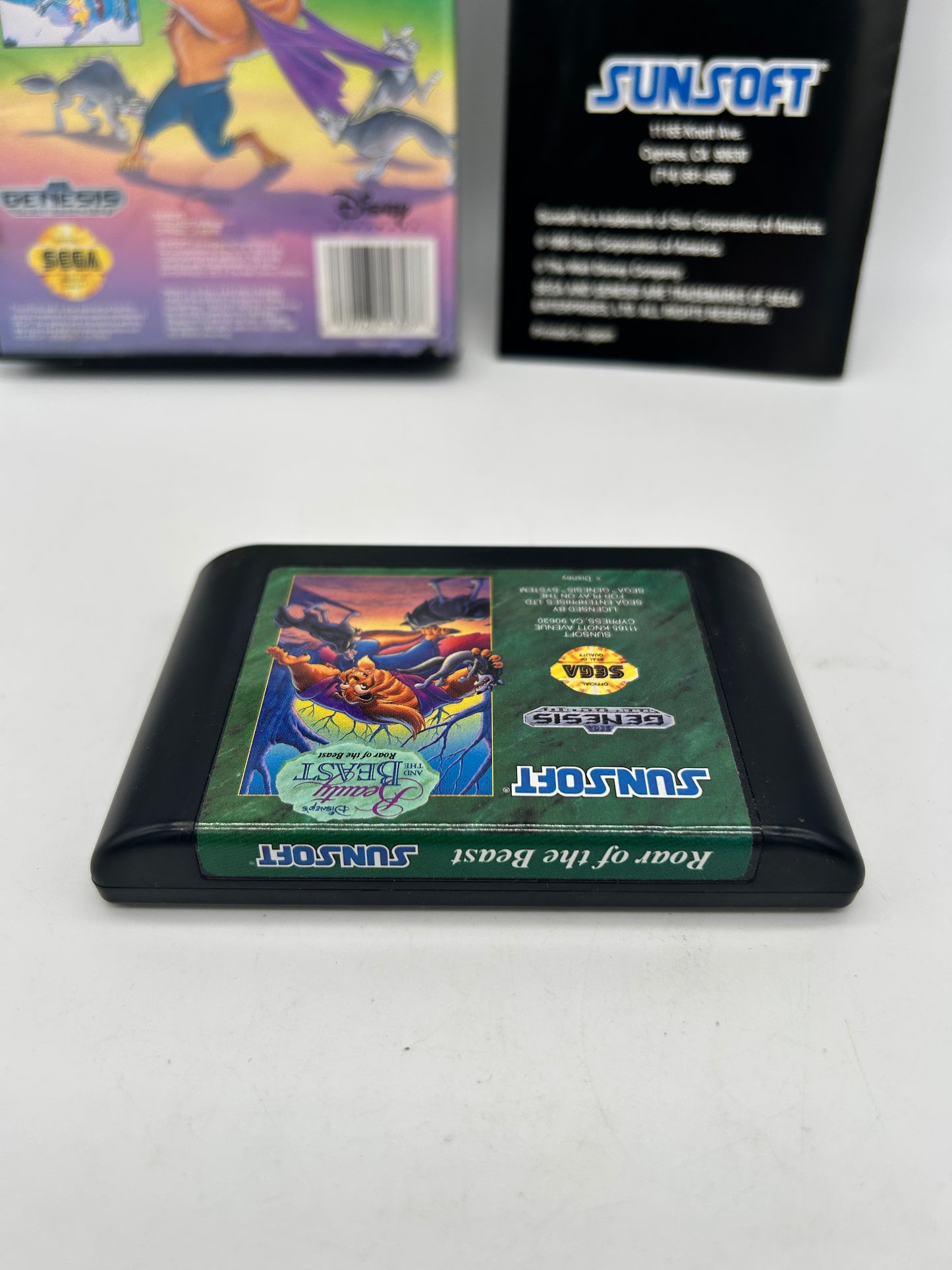 SEGA GENESiS | BEAUTY AND THE BEAST ROAR OF THE BEAST