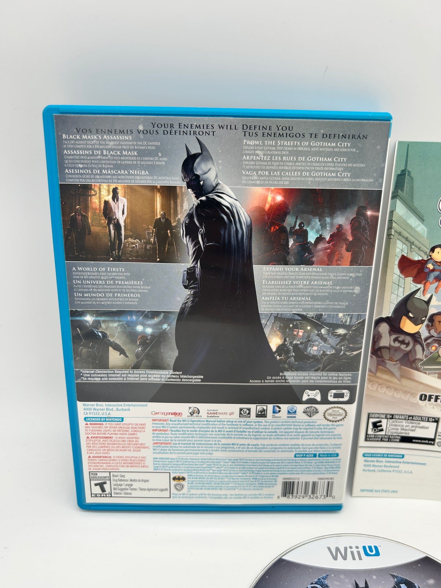 NiNTENDO Wii U | BATMAN ARKHAM ORiGiNS