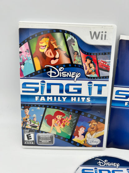 NiNTENDO Wii | DiSNEY SiNG iT FAMiLY HiTS