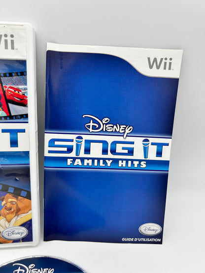 NiNTENDO Wii | DiSNEY SiNG iT FAMiLY HiTS