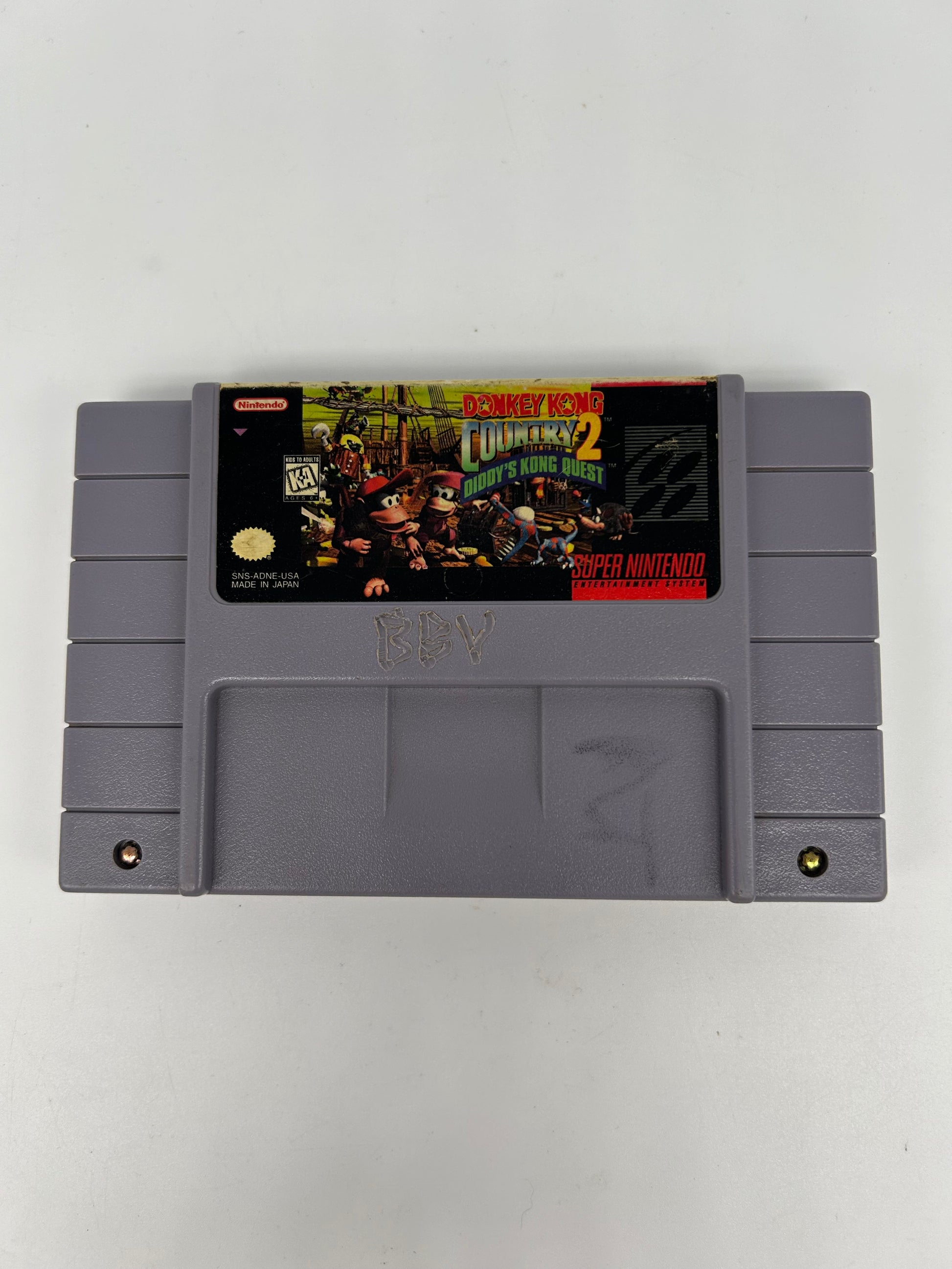 PiXEL-RETRO.COM : SUPER NINTENDO SNES DONKEY KONG COUNTRY 2 DIDDYS KONG QUEST GAME NTSC