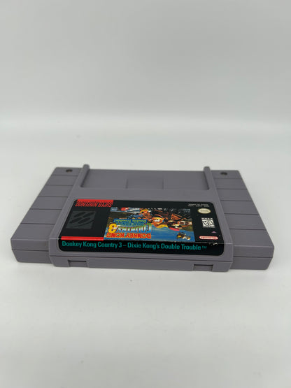 SUPER NiNTENDO [SNES] | DONKEY KONG COUNTRY 3 DiXiE KONGS DOUBLE TROUBLE