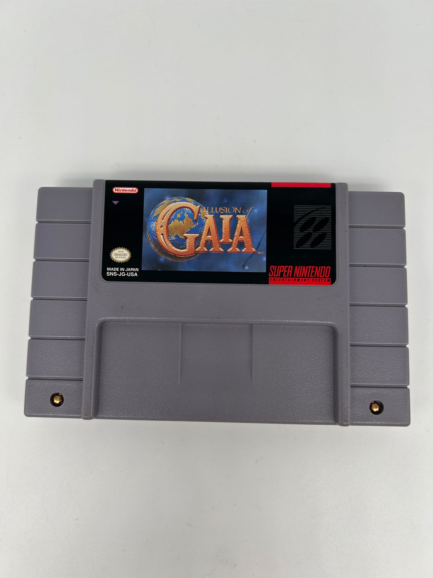 PiXEL-RETRO.COM : SUPER NINTENDO NES (SNES) GAME NTSC ILLUSION OF GAIA