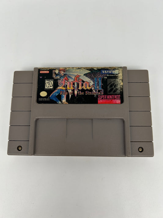 PiXEL-RETRO.COM : SUPER NINTENDO NES (SNES) GAME NTSC LUFIA II RISE OF THE SINISTRALS