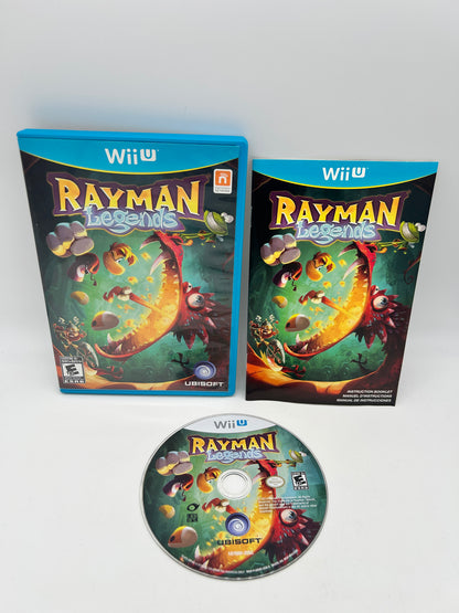 PiXEL-RETRO.COM : NINTENDO WII U COMPLET CIB BOX MANUAL GAME NTSC RAYMAN LEGENDS