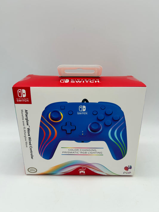 NiNTENDO SWiTCH | MANETTE PDP AFTERGLOW WAVE WiRED CONTROLLER