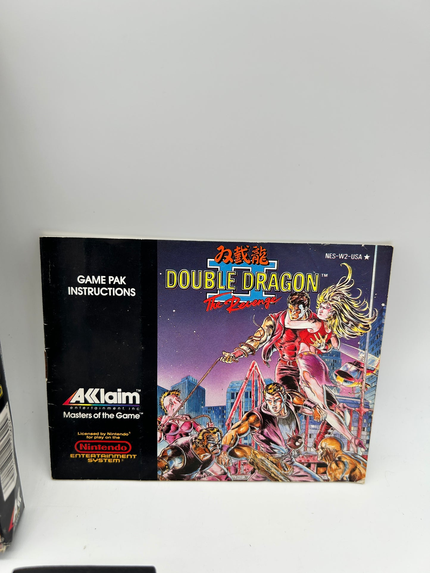 NiNTENDO [NES] ORiGiNAL | DOUBLE DRAGON II THE REVENGE