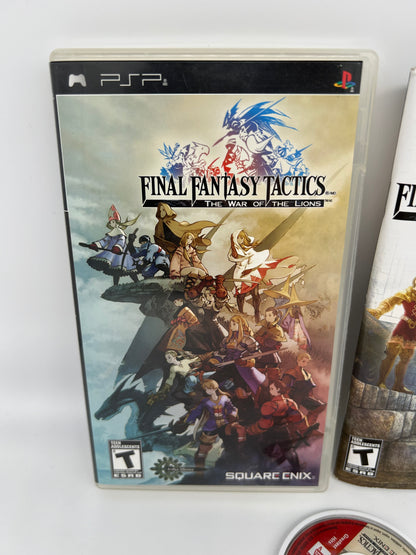SONY PLAYSTATiON PORTABLE [PSP] | FiNAL FANTASY TACTiCS THE WAR OF THE LiONS